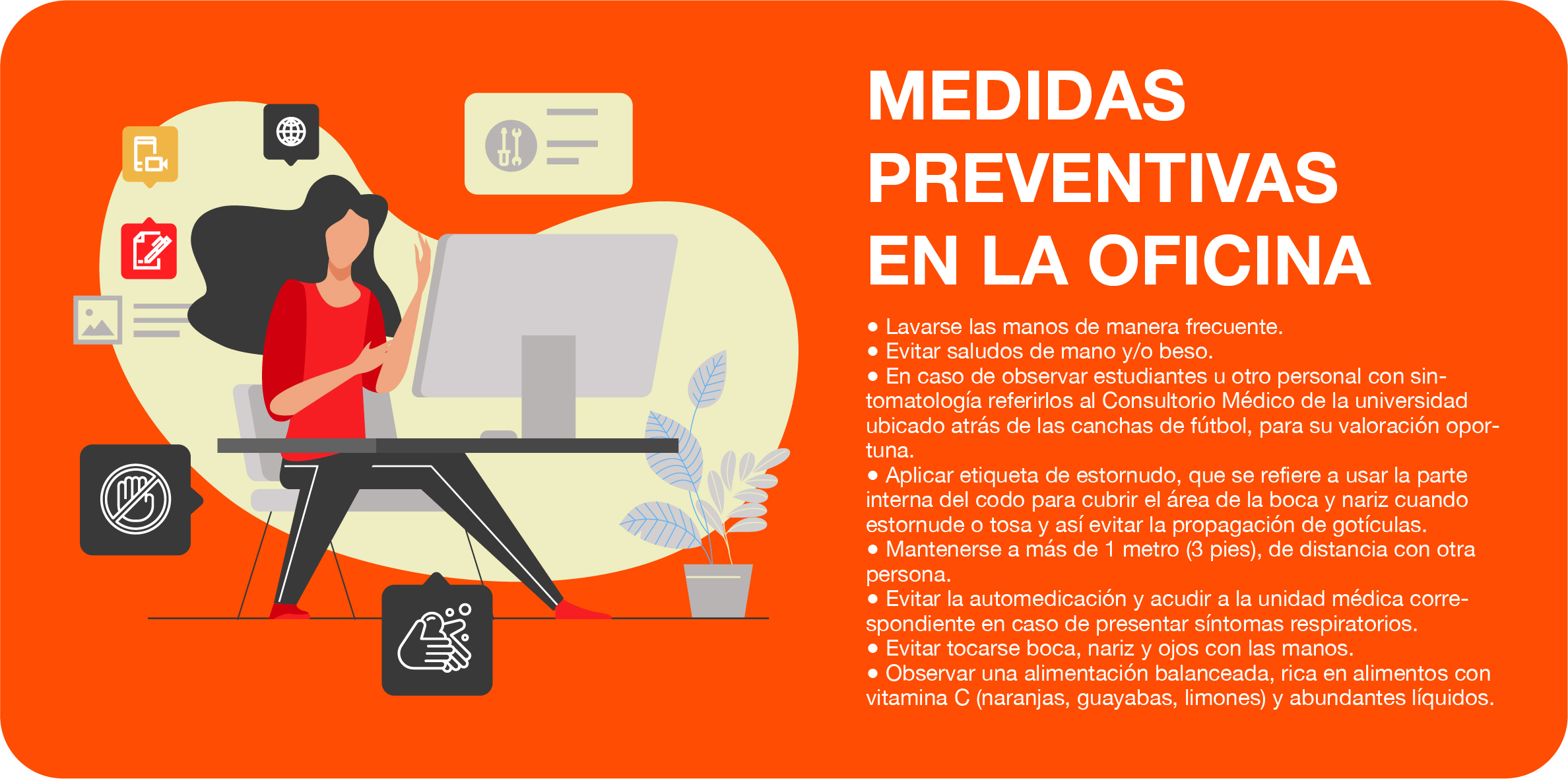 Medidas Preventivas En La Oficina Universidad Anáhuac Puebla 1355